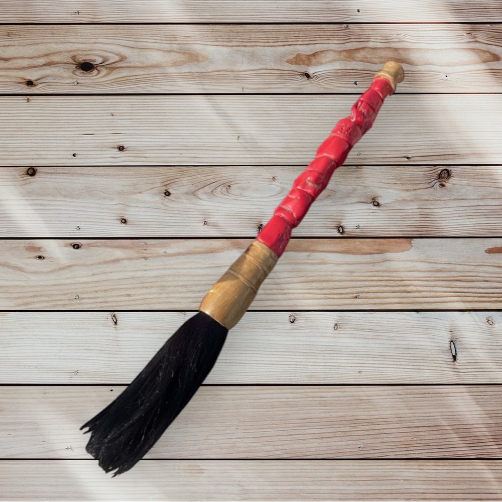 Red Barrel Chinese Calligraphy Serpentine Brush